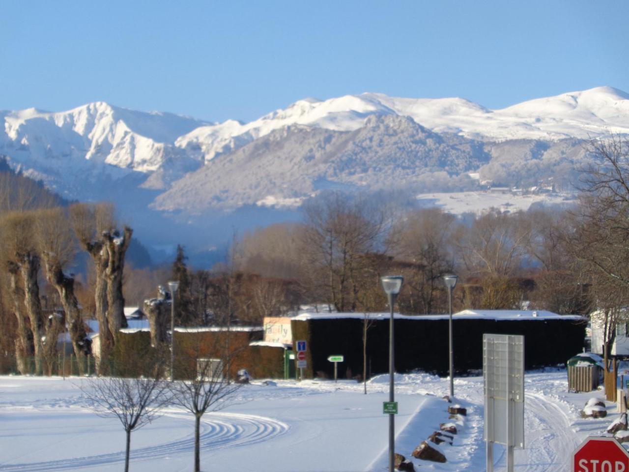 Hotel Logis Le Beau Site à Chambon-sur-Lac Extérieur photo